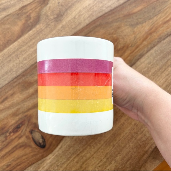 Disney vintage 1980s Epcot Center rainbow mug made in Japan - Picture 3 of 7